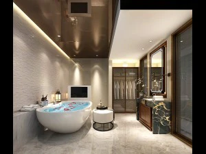 projeto de banheiro modelo completo 92 Modelo 3D