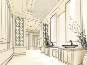 bathroom design complete model 93 3D-Modell