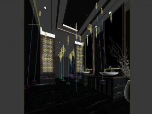 bathroom design complete model 93 3D Model