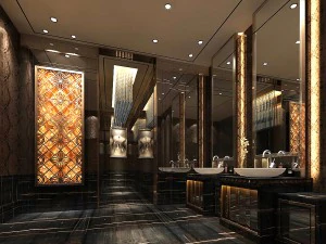 projeto de banheiro modelo completo 94 Modelo 3D