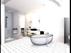 bathroom design complete model 95 3D Model