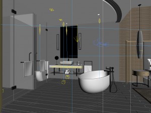 bathroom design complete model 95 3D Model