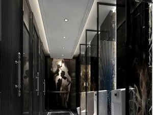 kompletny projekt łazienki model 97 Model 3D