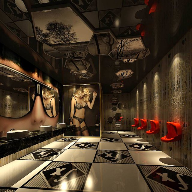 bathroom design complete model 101 3D-Modell .c4d .max .obj .3ds .fbx .stl .blend 
