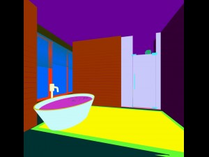 bathroom design complete model 107 3D Model