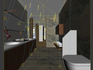 bathroom design complete model 107 3D Model