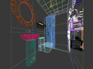 bathroom design complete model 109 3D Model