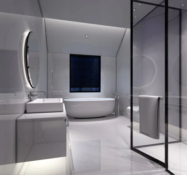 bathroom design complete model 110 3D Model .c4d .max .obj .3ds .fbx .stl .blend