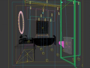 bathroom design complete model 110 Modèle 3D