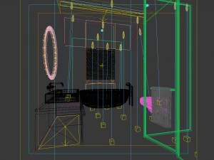 bathroom design complete model 110 3D Model