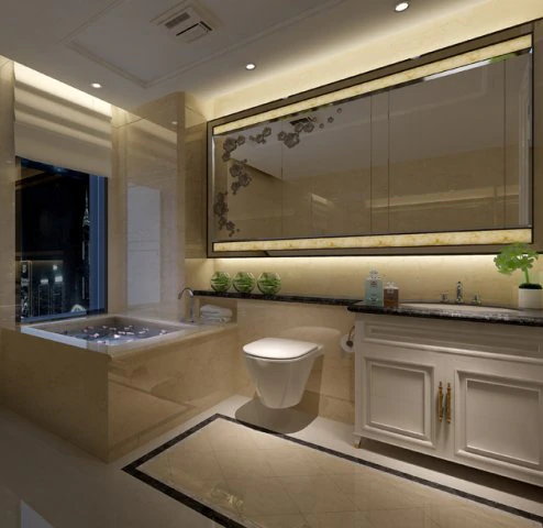 bathroom design complete model 113 3D Model .c4d .max .obj .3ds .fbx .stl .blend 
