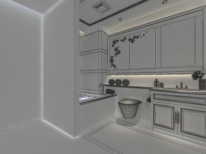 bathroom design complete model 113 3D Model