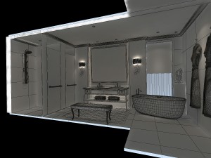 bathroom design complete model 116 3D Модель