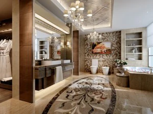 bagno completo di design modello 117 Modello 3D