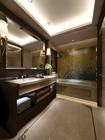 bathroom design complete model 118 3D Model .c4d .max .obj .3ds .fbx .stl .blend 