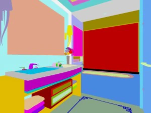 bathroom design complete model 118 3D Model