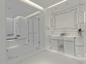 bathroom design complete model 119 Modelo 3D