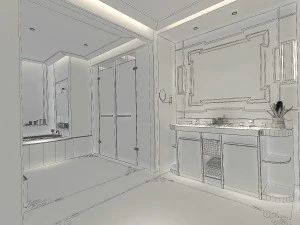 bathroom design complete model 119 3D Model