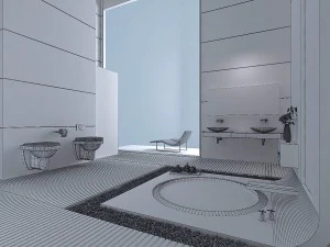bathroom design complete model 121 3D Model