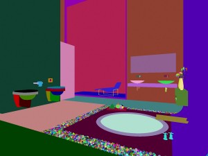 bathroom design complete model 121 Model 3D