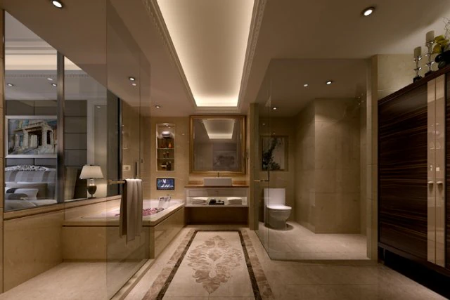 bathroom design complete model 122 3D Model .c4d .max .obj .3ds .fbx .stl .blend 