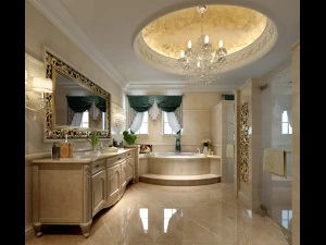 욕실 디자인 완성 모델 123 3D 모델