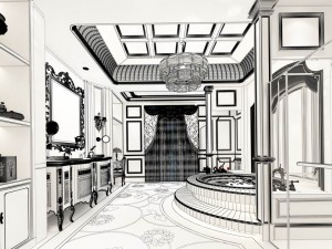 bathroom design complete model 127 3D Model