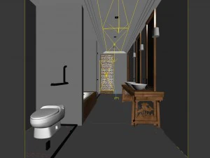 bathroom design complete model 131 3D Model