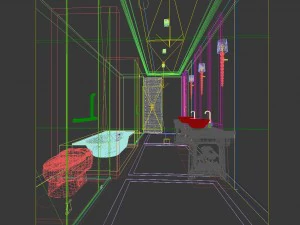 bathroom design complete model 131 3D Model