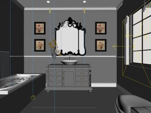 bathroom design complete model 132 3D Model
