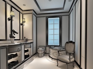 bathroom design complete model 133 3D मॉडल