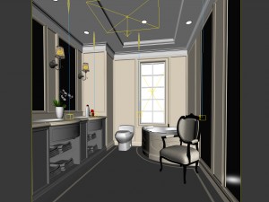 bathroom design complete model 133 3D मॉडल