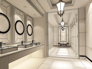bathroom design complete model 134 3D Model