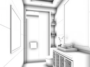 bathroom design complete model 135 3D Model