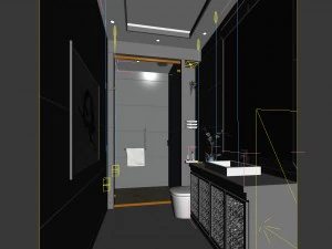 bathroom design complete model 135 3D Model