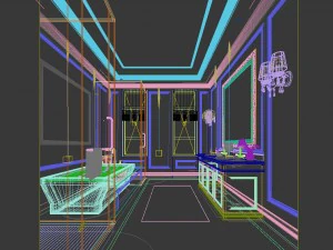 bathroom design complete model 137 3D Model