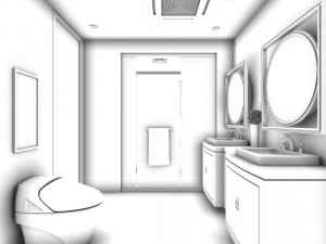bathroom design complete model 139 Modèle 3D