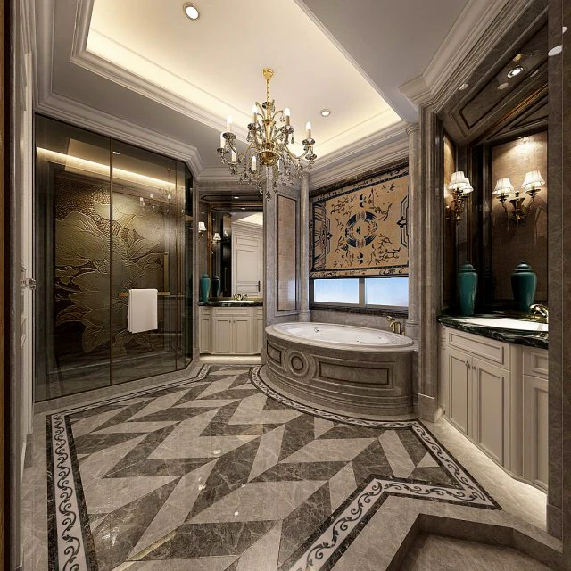 bathroom design complete model 143 3D Model .c4d .max .obj .3ds .fbx .stl .blend