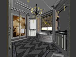 bathroom design complete model 143 3D Model