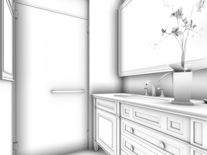 bathroom design complete model 144 3Dモデル