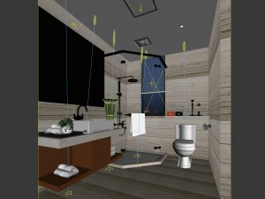 bathroom design complete model 145 3D Model