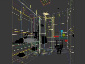 bathroom design complete model 145 3D Model