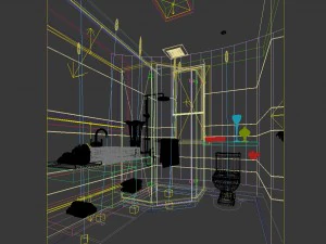 bathroom design complete model 145 3D Model