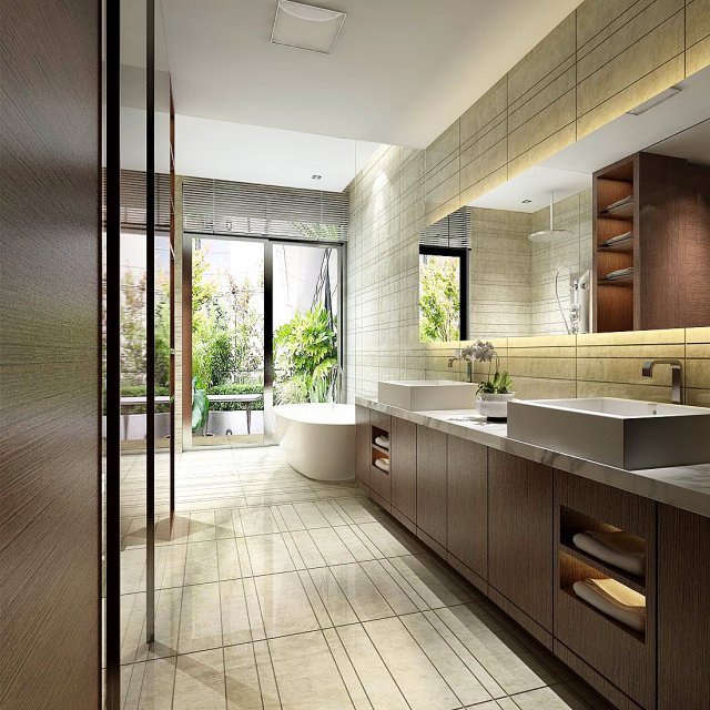 bathroom design complete model 147 3D-Modell .c4d .max .obj .3ds .fbx .stl .blend 
