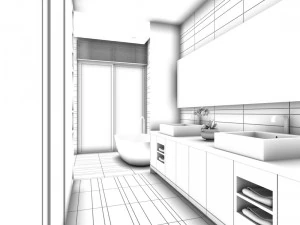 bathroom design complete model 147 3D Model