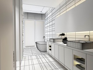 bathroom design complete model 147 3D-Modell