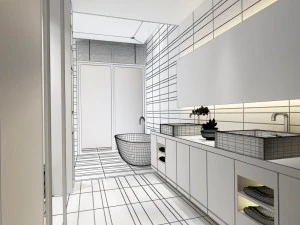 bathroom design complete model 147 3D Model