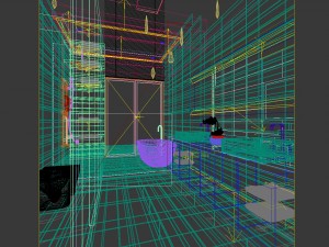 bathroom design complete model 147 3D-Modell