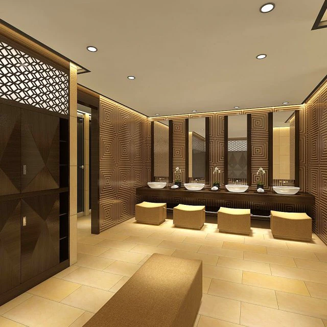 bathroom design complete model 148 3D Model .c4d .max .obj .3ds .fbx .stl .blend 