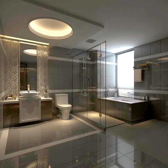 bathroom design complete model 149 3D Model .c4d .max .obj .3ds .fbx .stl .blend 